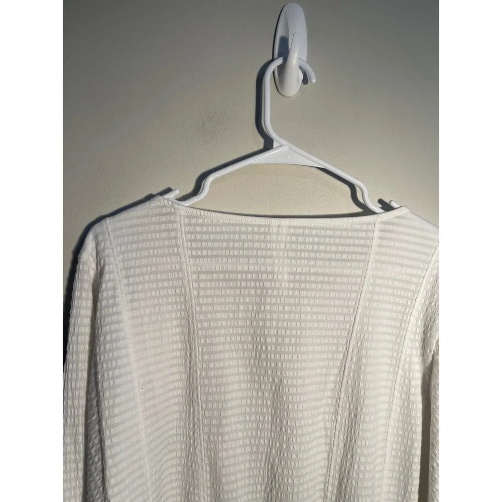 Anthropologie Rebecca Dolman Sleeve Top in White Peasant‎ Cottagecore Bohemian
